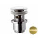 Донный клапан с переливом 1”1/4 Remer 905CC2114VO, латунь состаренная