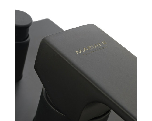 Смеситель для душа Mariani Rebel B14173RE, черный матовый