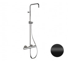 Душевая система термостатическая Remer Elegance EQ32ASSDNO, черный матовый