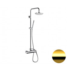 Душевая система Remer Minimal N37RX7MMM20DO, золото глянцевое