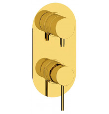Смеситель для душа Remer X Style X92KBDO, золото глянцевое