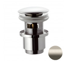 Донный клапан с переливом 1”1/4 Remer 905CC2114XV, сталь