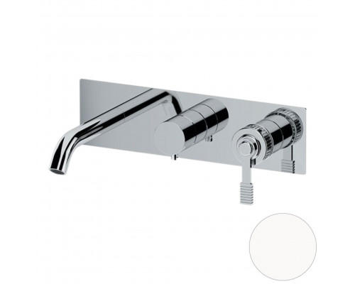 Смеситель для ванны Remer Atelier AL54D2BO, белый матовый