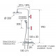 Душевая система термостатическая Remer EQ37330FG