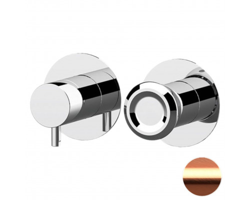 Смеситель для душа Remer Element ET92ZPRP, медь брашированная