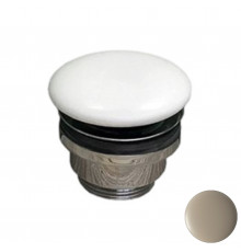 Донный клапан универсальный 1”1/4 с керамической крышкой GSG Ceramic Design PILTONUNIAR030, Cashmere Matt