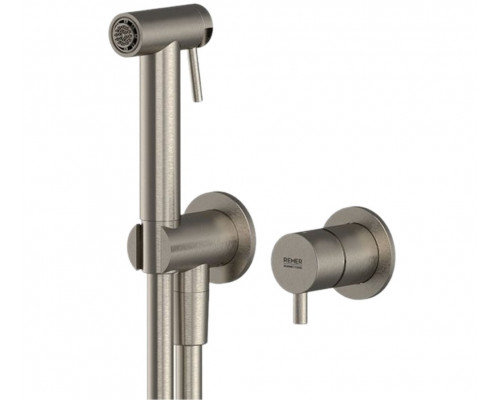 Гигиенический душ со смесителем Remer X Style INOX SSX60P, нержавеющая сталь