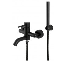 Смеситель для ванны Remer X Style X02NO, черный матовый