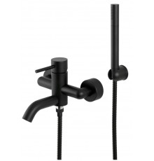 Смеситель для ванны Remer X Style X02NO, черный матовый