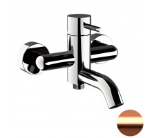 Смеситель для ванны Remer X Style X05RP, медь брашированная