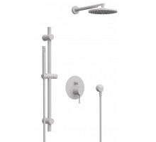 Душевая система Remer X Style X09S01OBO, белый матовый