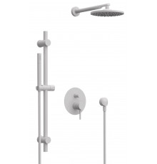 Душевая система Remer X Style X09S01OBO, белый матовый