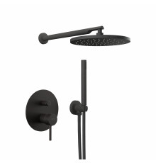 Душевая система Remer X Style X09S02ONO, черный матовый