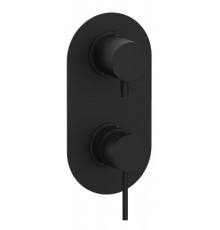 Смеситель для душа Remer X Style X92KBNO, чёрный матовый