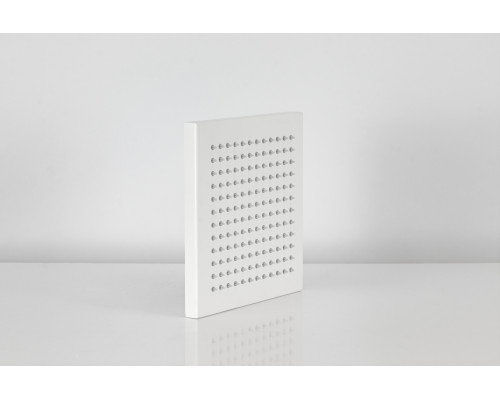 Верхний душ с шарнирным соединением 20 см Remer 359SSBOX, белый матовый