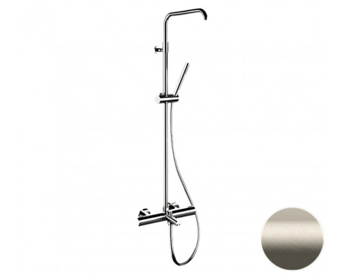 Душевая система термостатическая с изливом Remer Elegance EQ34A7MMSSOFXV, сталь