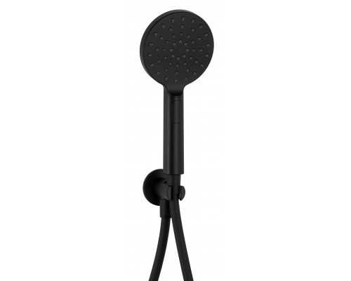 Душевая система Remer Energy EY09S02MD25NOVB, черный матовый