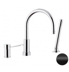 Смеситель для ванны Remer Minimal N072NO, черный матовый