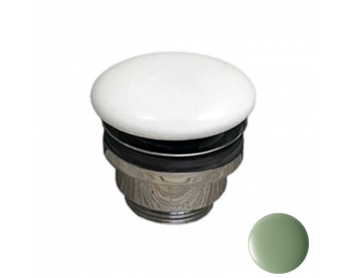 Донный клапан универсальный 1”1/4 с керамической крышкой GSG Ceramic Design PILTONUNIAR031, Salvia Matt