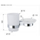 Стакан и мыльница Remer SQ SQ17CR