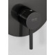 Смеситель для душа Remer X Style X09KBCFP, чёрный брашированный хром