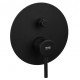 Смеситель для душа Remer X Style X09LNO, чёрный матовый