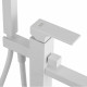Смеситель для ванны Remer Absolute AU08BO, белый матовый