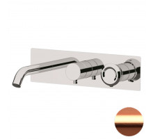 Смеситель для ванны Remer Element ET54D2RP, медь брашированная