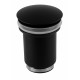 Донный клапан без перелива 1”1/4 Remer 904CC114NO, черный матовый