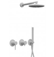 Душевая система Remer X Style X96S02OBO, белый матовый