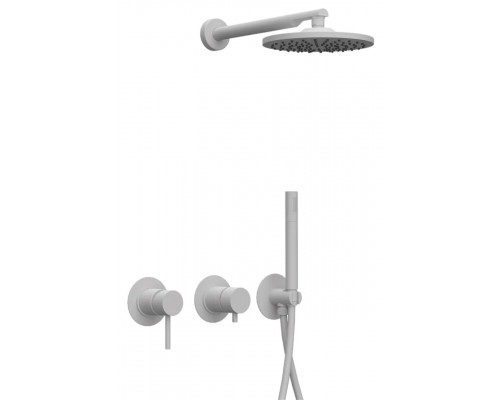 Душевая система Remer X Style X96S02OBO, белый матовый