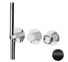 Смеситель для душа Remer Element ET97D2PNO, черный матовый