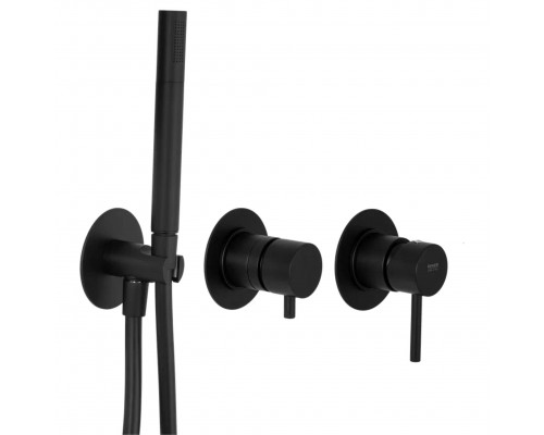Смеситель для душа Remer X Style X97D3PNO, черный матовый