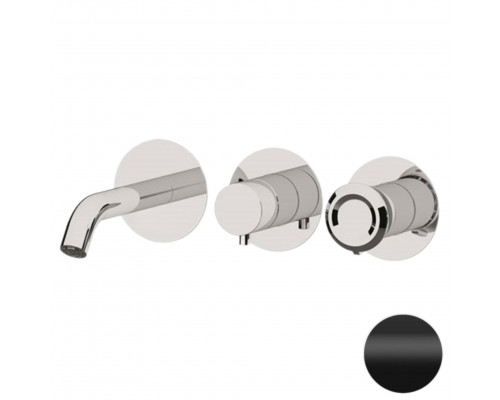 Смеситель для ванны Remer Element ET54D3PNO, черный матовый