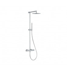 Душевая система термостатическая Remer X Style INOX SSXT37UFM25, нержавеющая сталь