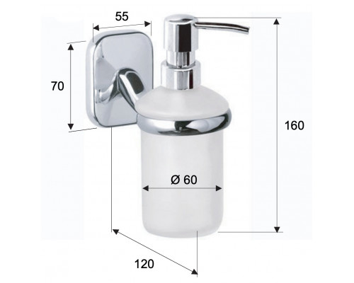 Дозатор Remer Suite SU13CR