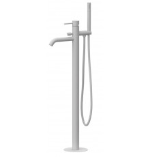 Смеситель для ванны Remer X Style X08BO, белый матовый