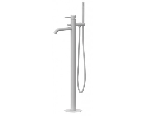 Смеситель для ванны Remer X Style X08BO, белый матовый