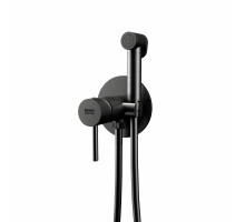 Гигиенический душ со смесителем Remer X Style X65WCFP, чёрный брашированный хром