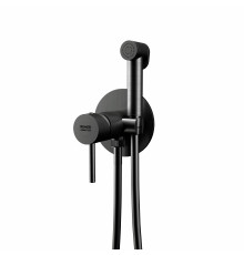 Гигиенический душ со смесителем Remer X Style X65WCFP, чёрный брашированный хром