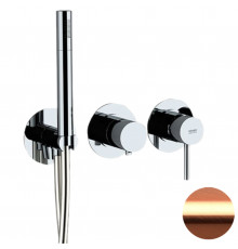 Смеситель для душа Remer X Style X97D3PRP, медь брашированная