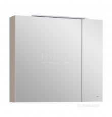 Зеркальный шкаф Roca Oleta 80 капучино, A857647515