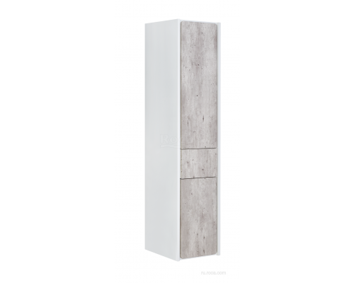 Шкаф - колонна Roca Ronda R белый матовый/бетон ZRU9303006