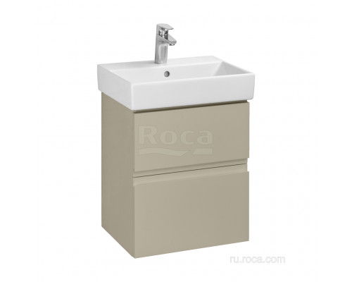Тумба под раковину Roca Oleta 50 капучино, 2 ящика, A857638515