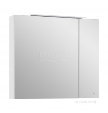 Зеркальный шкаф Roca Oleta 80 белый глянец, A857647806