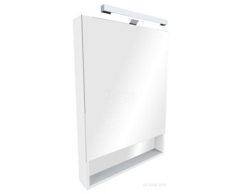 Зеркальный шкаф Roca The Gap 60 белый матовый ZRU9302748