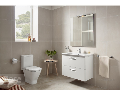 Тумба под раковину Roca The Gap 70 белый глянец ZRU9302878