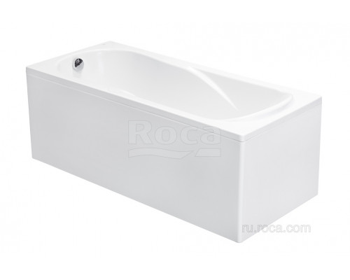 Акриловая ванна Roca Uno 170х75 прямоугольная белая ZRU9302870