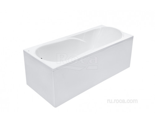 Акриловая ванна Roca Uno 170х75 прямоугольная белая ZRU9302870