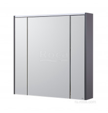 Зеркальный шкаф Roca Ronda 80 белый глянец/антрацит ZRU9302970